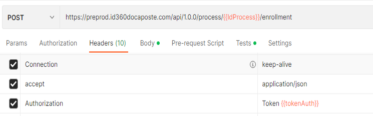 Exemple de headers Exemple de headers